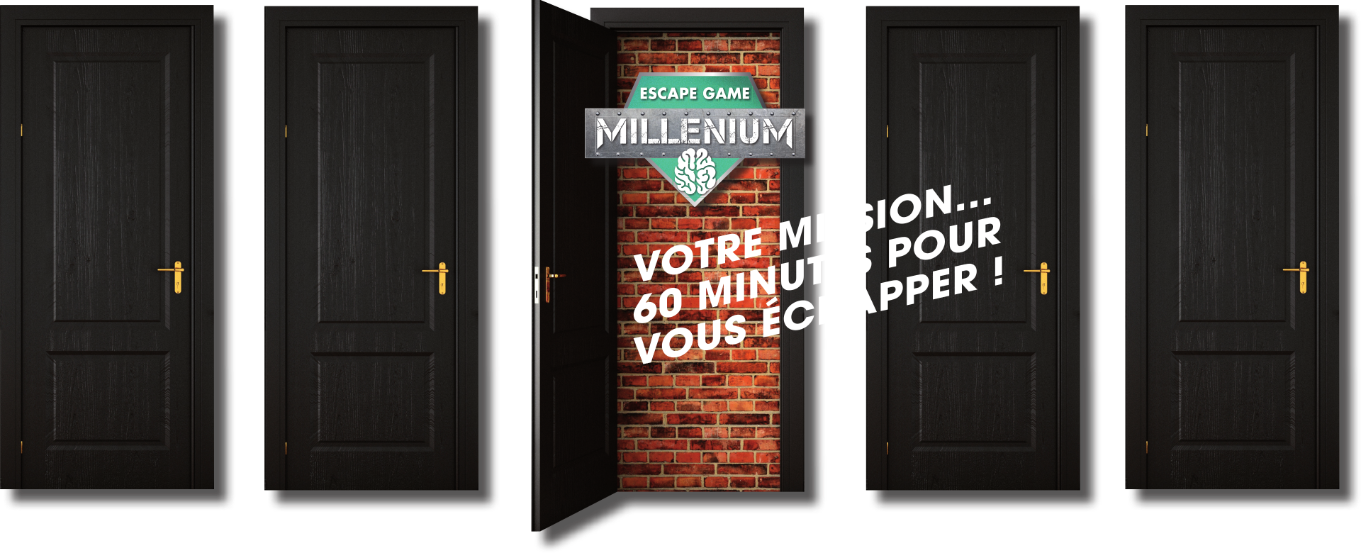 portes escape game millenium Chambly