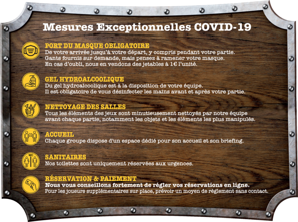 Escape game Covid